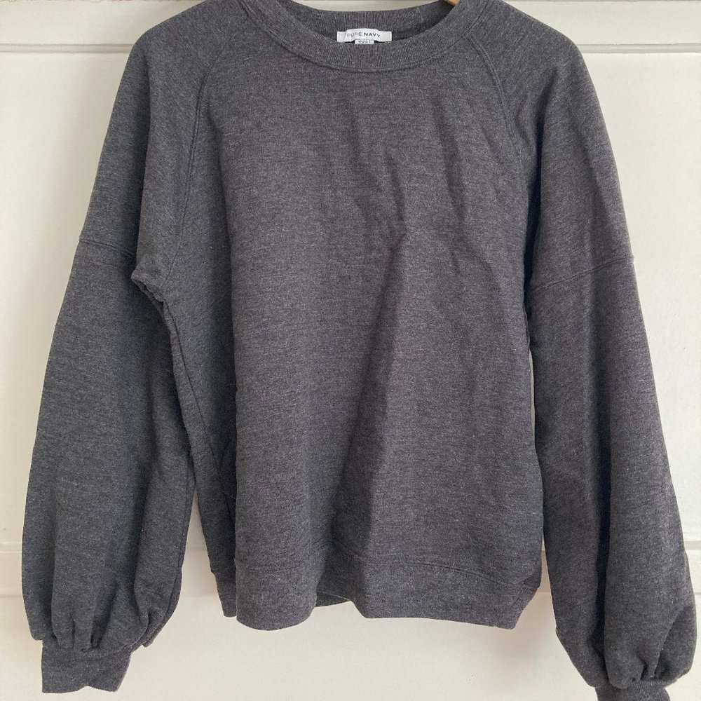 Gray sweater